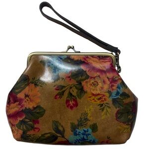 Patricia Nash Savena Framed Kisslock Wristlet NEW